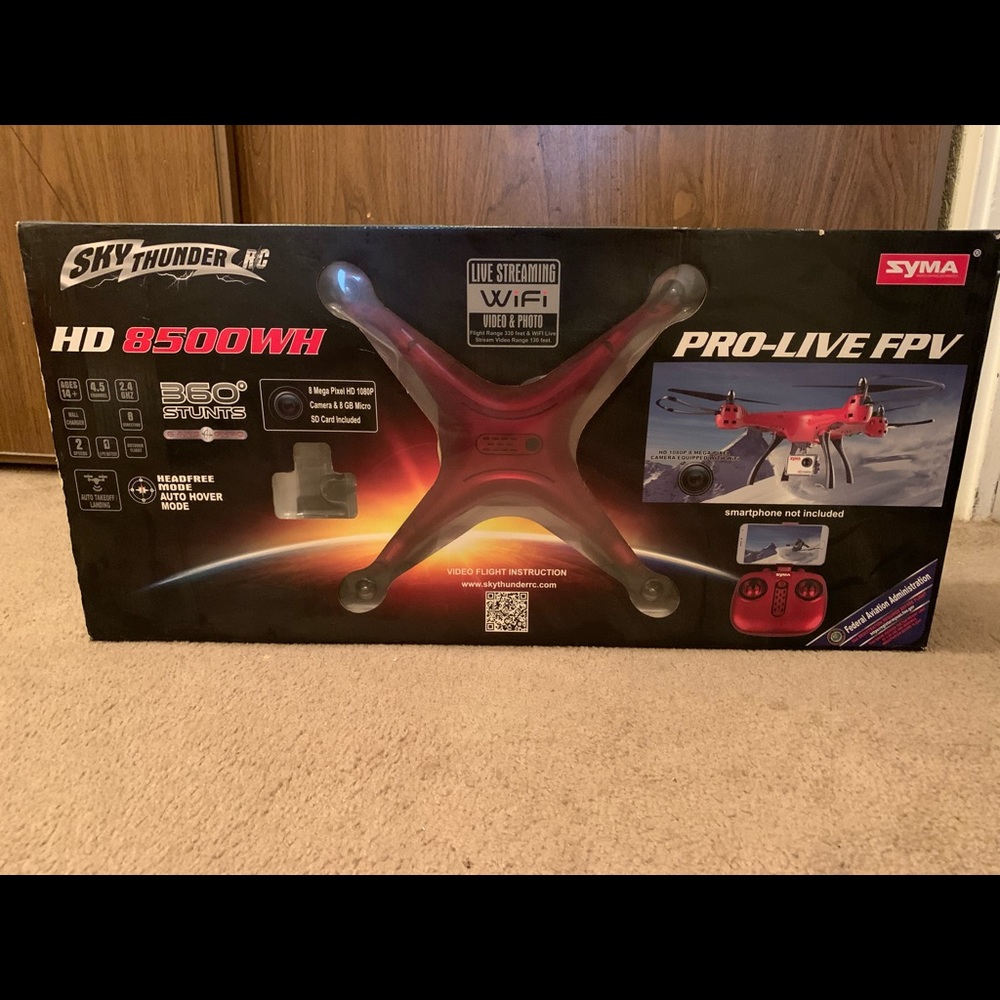 Sky Thunder RC Drone (New In Box But No Tags)